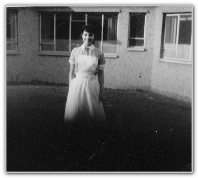 Young Mum in Nurses Uniform
